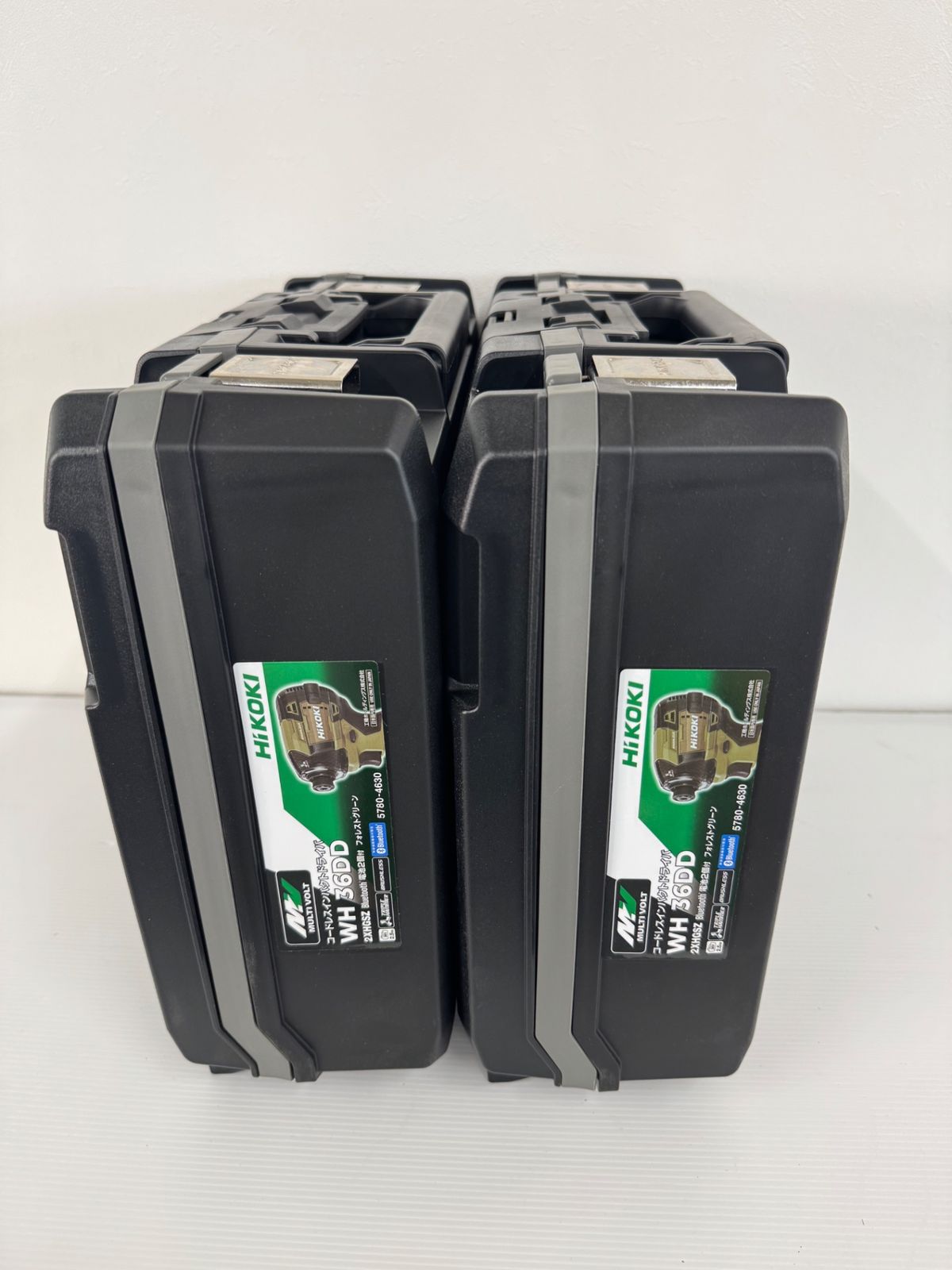 【未使用】ハイコーキ(HIKOKI ※旧:日立工機) コードレスインパクトドライバ フォレストグリーン WH36DD(2XHGSZ) 2台セット【電材館越谷店】