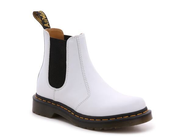 ドクターマーチン レディース シューズ ブーツ・レインブーツ チェルシーブーツ チェルシー ブーツ Dr Martens 2976 Chelsea Boot Womens White ホワイト