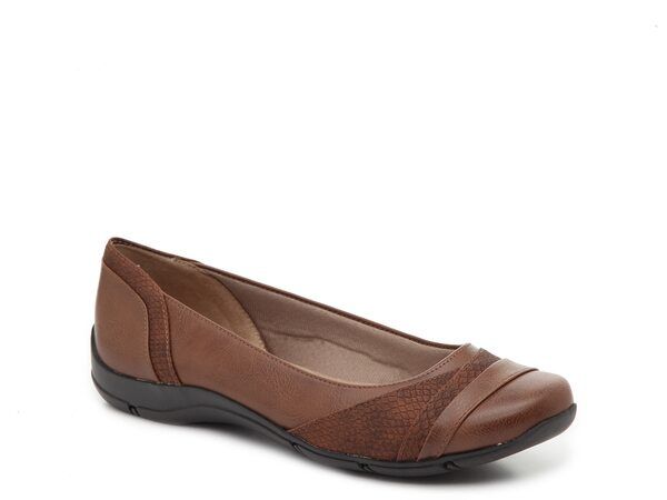 ライフストライド レディース シューズ パンプス LifeStride Dig Flat Brown ブラウン