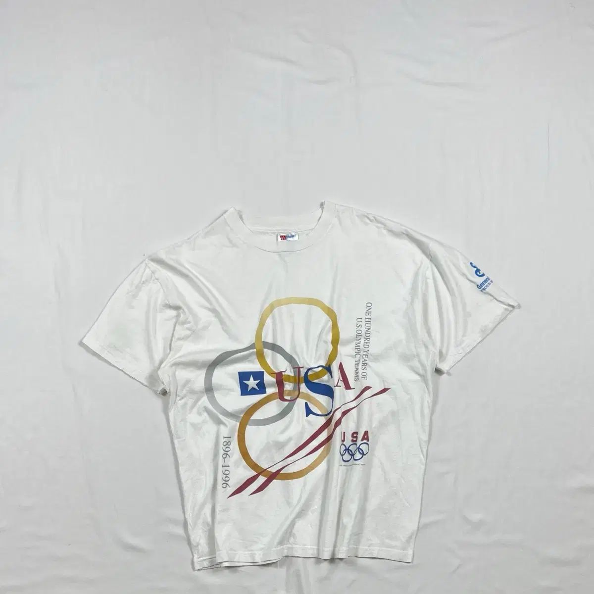 90s usa オリンピック プリント 半袖T 8,133円