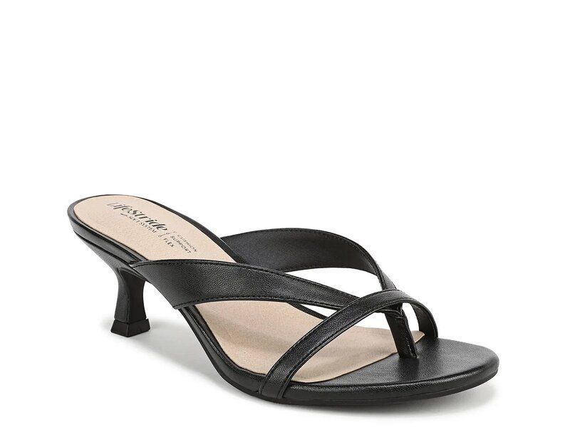ライフストライド レディース シューズ サンダル LifeStride Navine Sandal Black ブラック