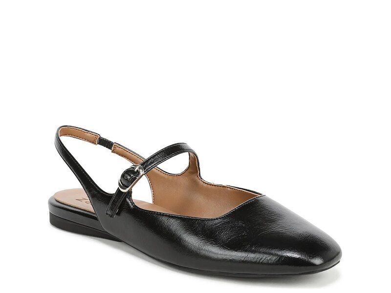 ナチュライザー レディース シューズ パンプス Naturalizer Annika Mary Jane Flat Black ブラック
