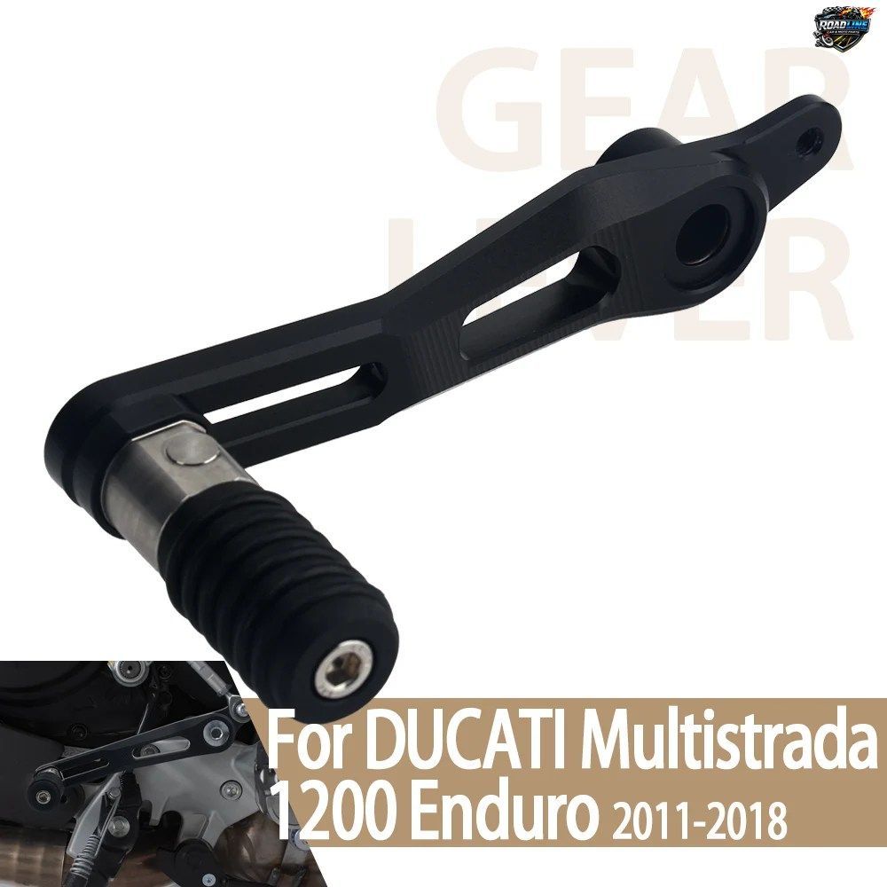 DUCATI MULTISTRADA 1200ENDURO 2011-2018 MULTISTRADA 950用ギアシフトレバーモーターサイクルギアセレクターCNC調整式シフターロッド