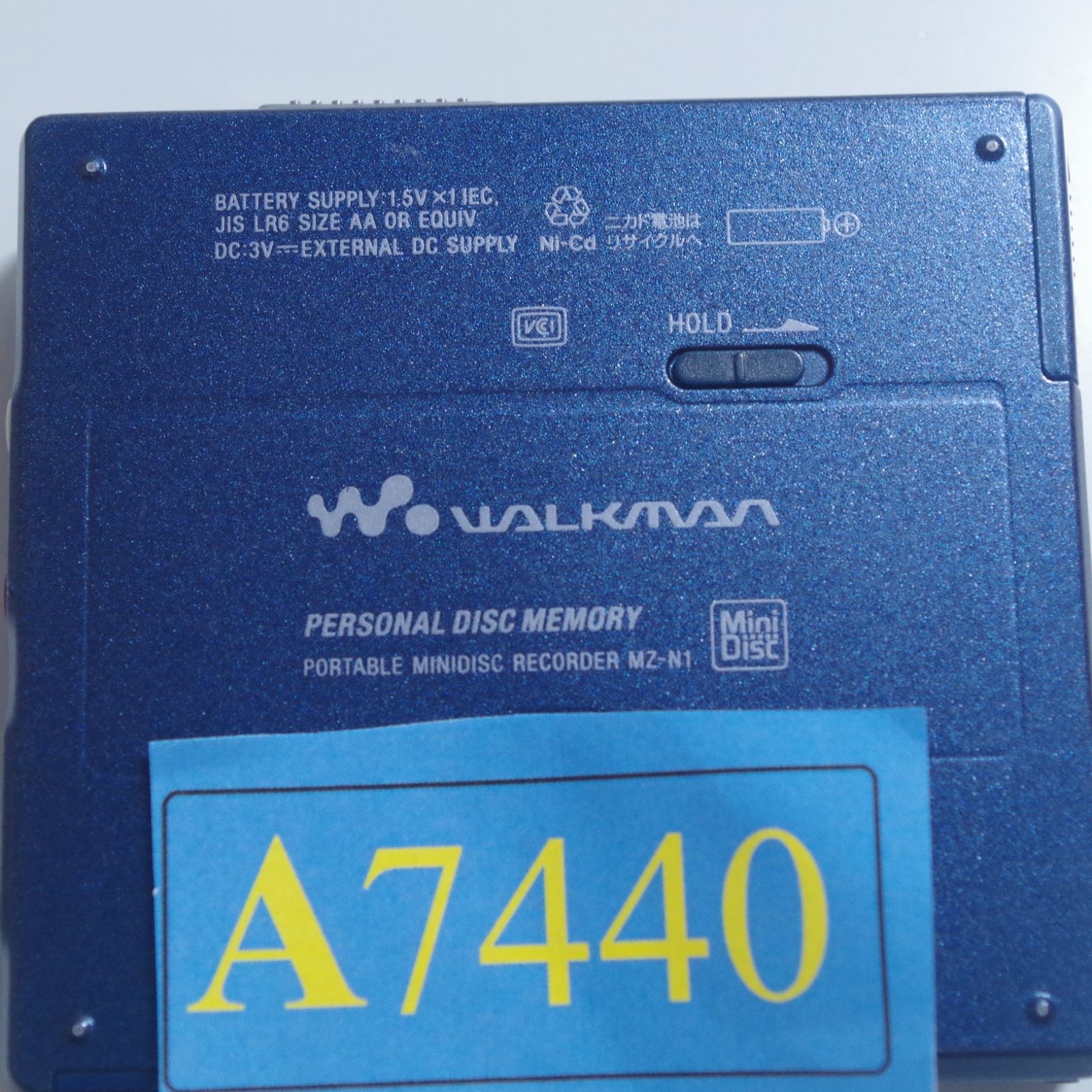 A7440 SONY MZ-N1 Net MDウォークマン RM-MC11ELリモコン付き - メルカリ
