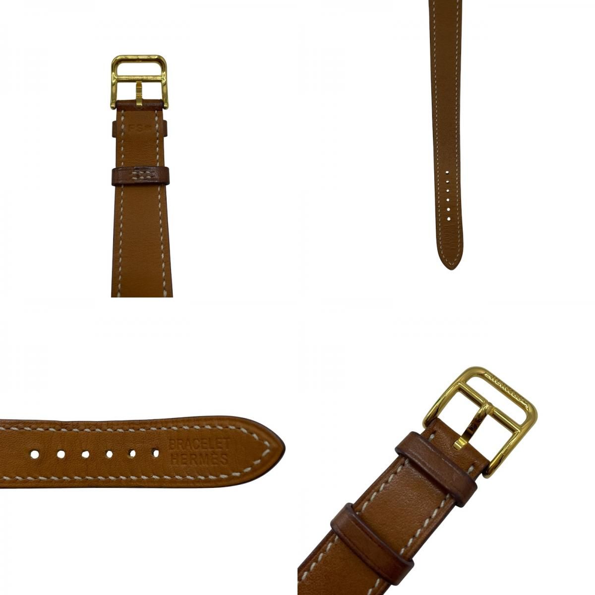 エルメス HERMES Hウォッチ　ドゥブルトゥール HH1.201 ホワイト ステンレススチール 腕時計｜詳細画像