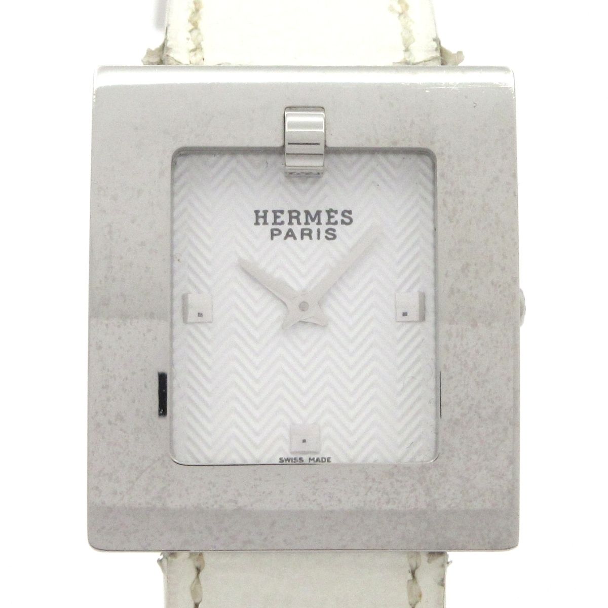 HERMES(エルメス) 腕時計 ベルトウォッチ BE1.210 レディース □G 白