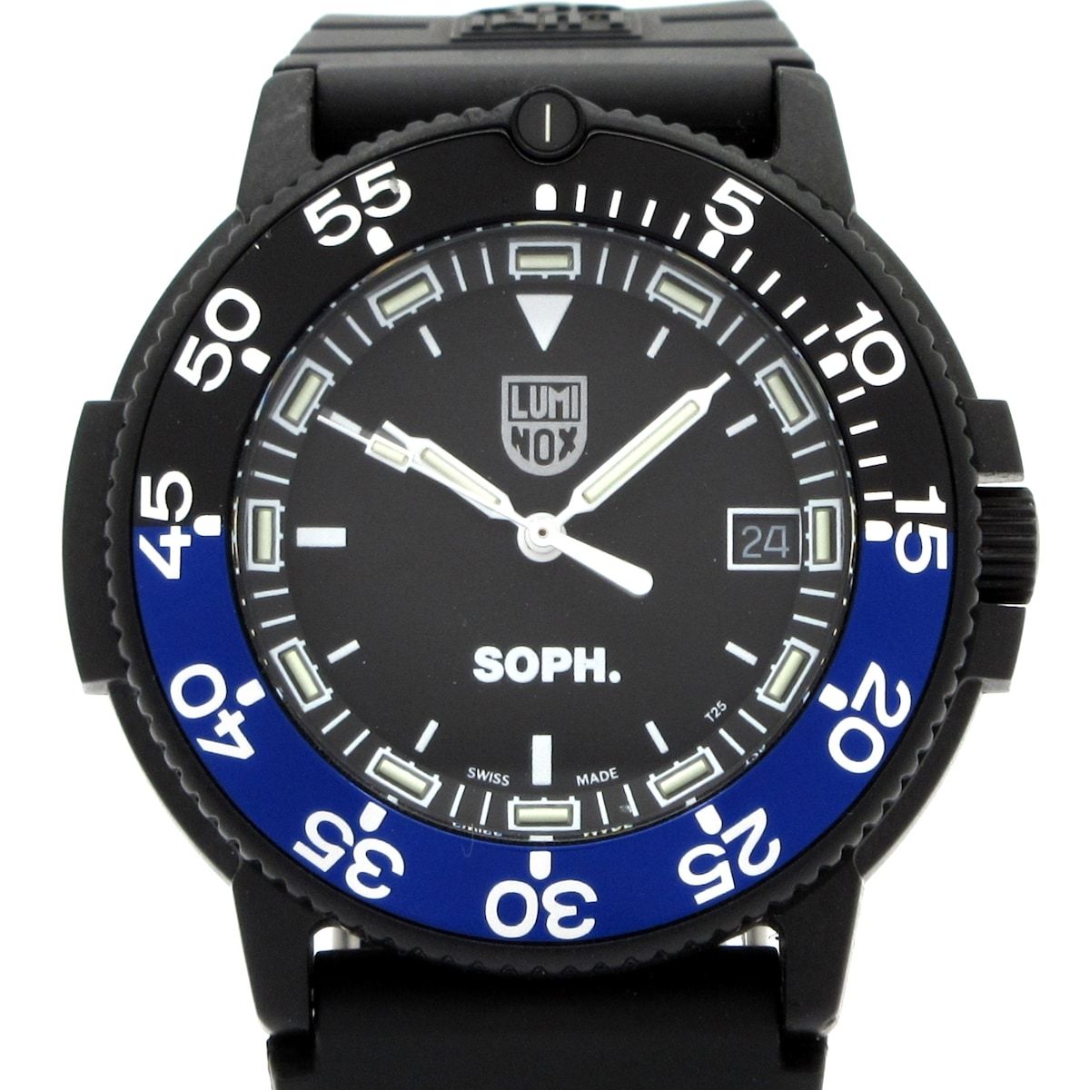 LUMINOX(ルミノックス) 腕時計 オリジナル ネイビーシール シリーズ3000 3001 SOPH.BB メンズ ×SOPH./200個限定 黒
