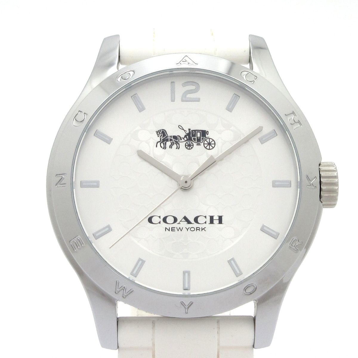 COACH(コーチ) 腕時計 - CA.79.7.95.1193 ボーイズ シルバー