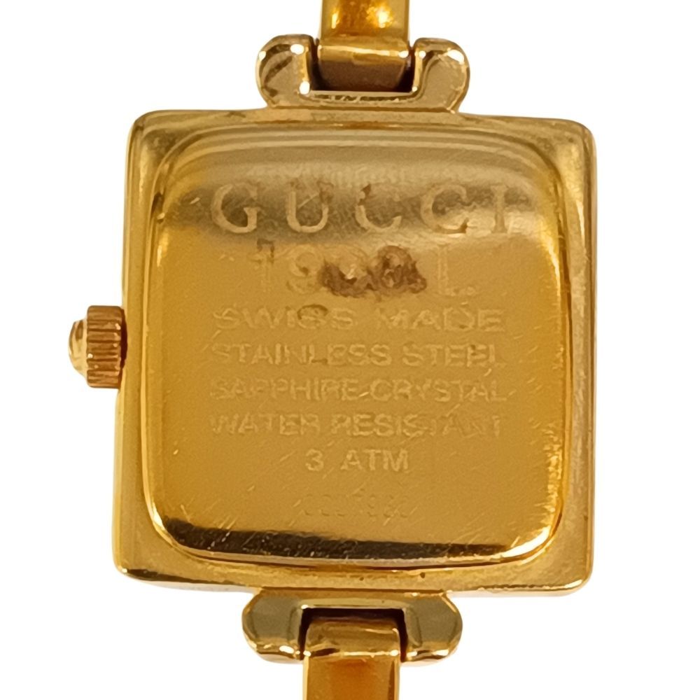 GUCCI グッチ 1900L スクエア バングルウォッチ クォーツ レディース
