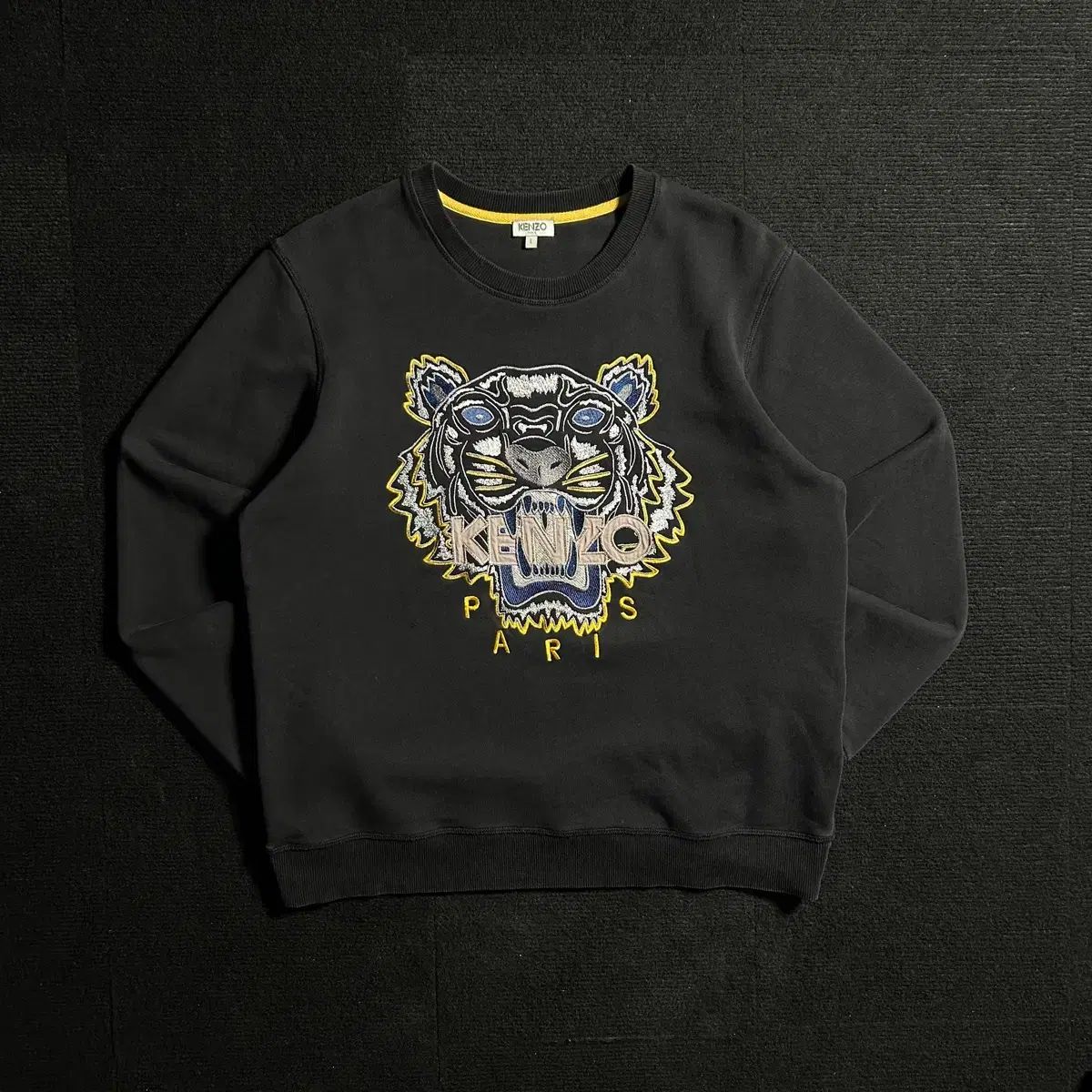KENZO ケンゾー タイガー 刺繍 ブラック スウェット - メルカリ