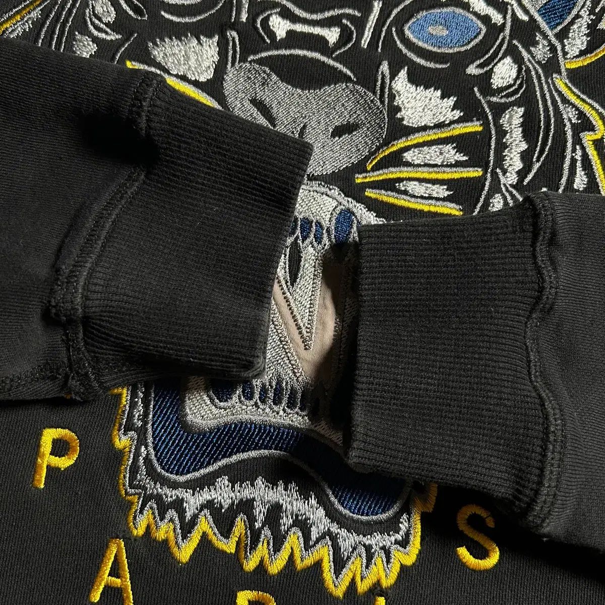 KENZO ケンゾー タイガー 刺繍 ブラック スウェット - メルカリ