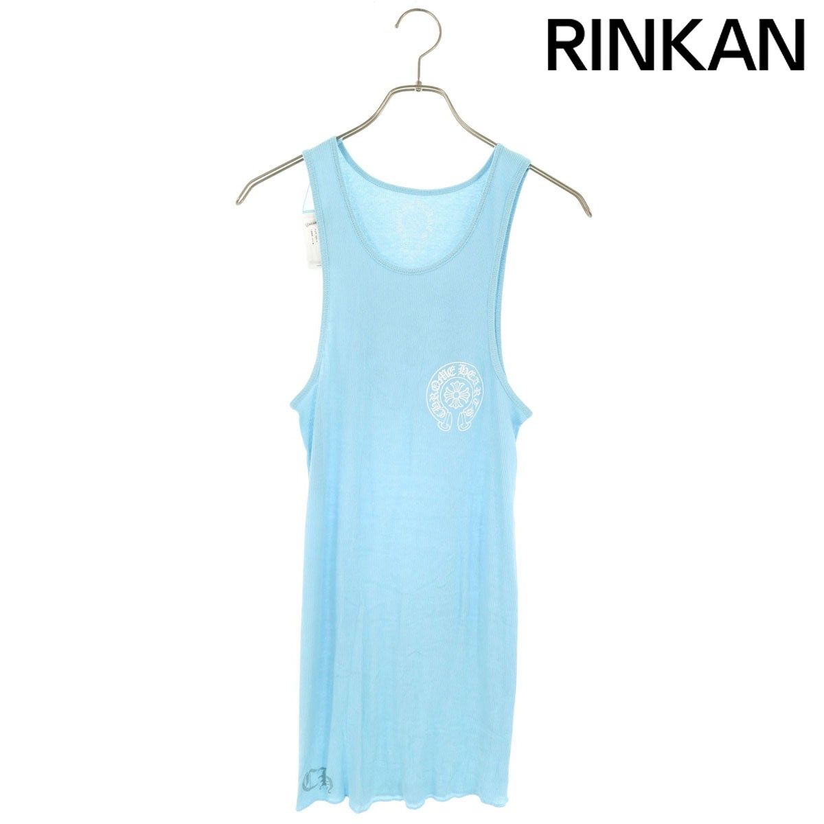 クロムハーツ RIB TANK ホースシュープリントタンクトップ メンズ XL