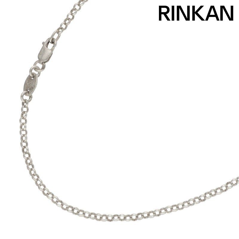 クロムハーツ  NECKCHAIN R18/ロールチェーン18inch シルバーネックレス メンズ 18inch クロムハーツ NECKCHAIN R18/ロールチェーン18inch シルバーネックレス