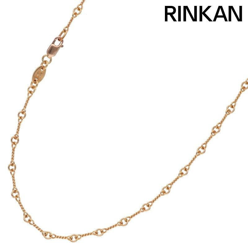 クロムハーツ 22K NECKCHAIN T18/ツイストチェーン18inch ゴールド