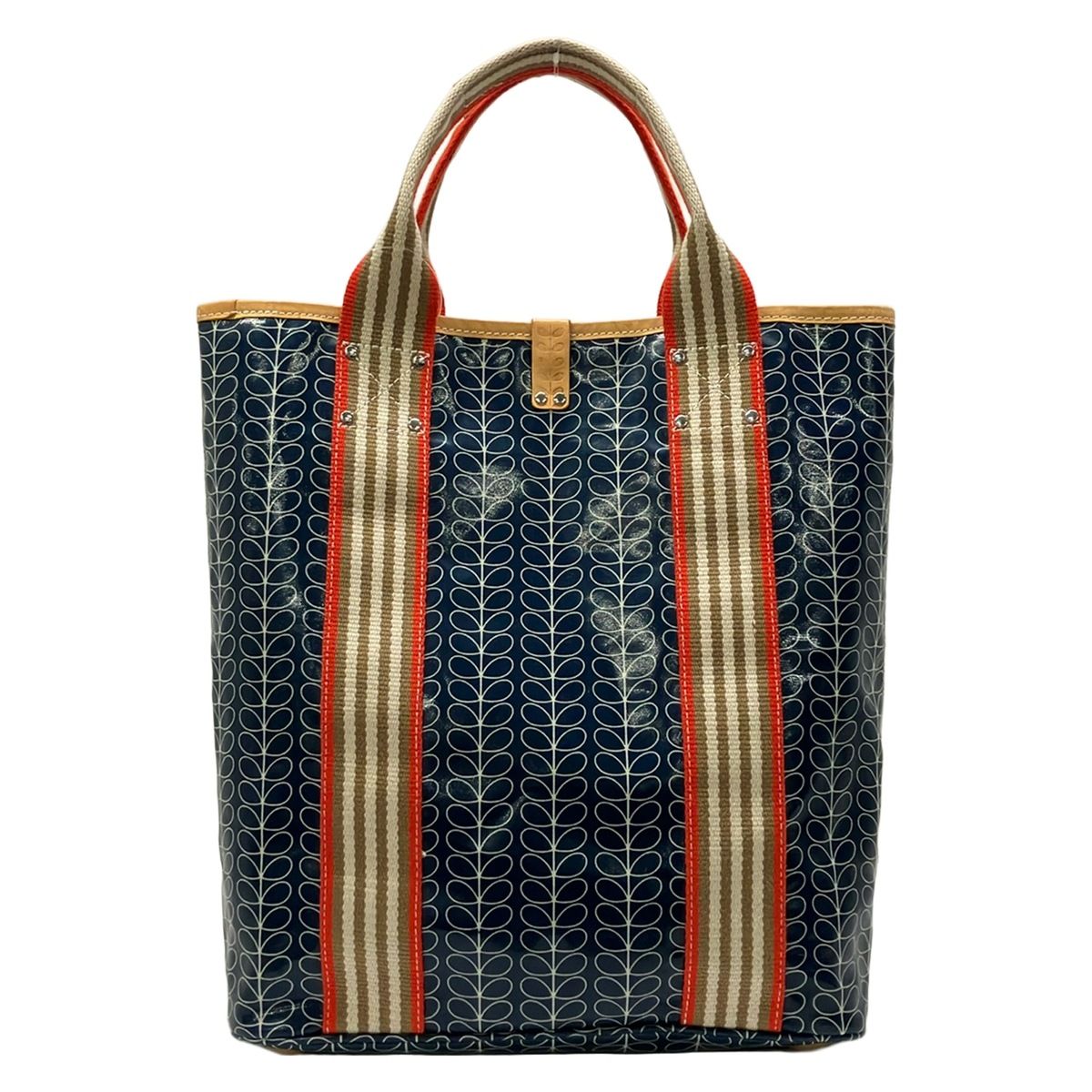 orla kiely(オーラカイリー) トートバッグ - ダークネイビー