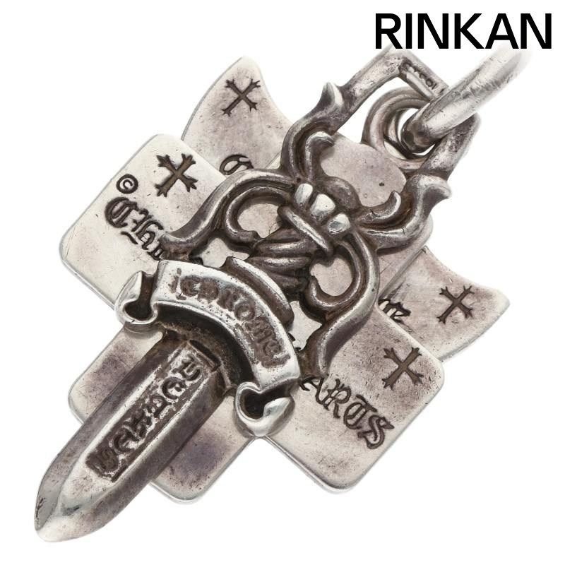 クロムハーツ 3TRINKETS/スリートリンケッツペンダント シルバー