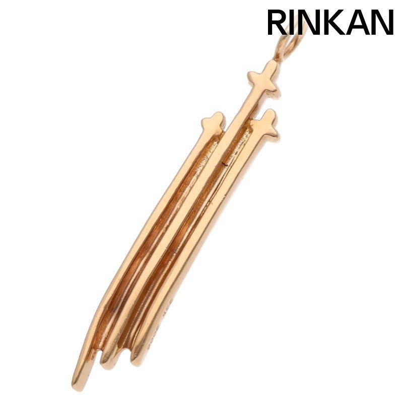 クロムハーツ  22K RS3 CROSS CHARM/RS3クロス ゴールドネックレストップ メンズ クロムハーツ 22K RS3 CROSS CHARM/RS3クロス ゴールドネックレス