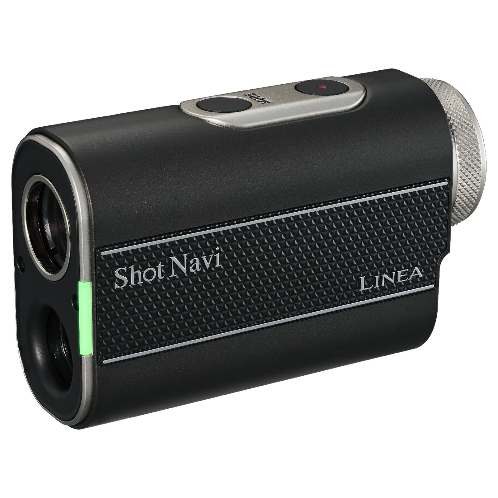 Shot Navi(ショットナビ) ゴルフ 距離計 レーザー距離測定器 LINEA【ブラック】/ 3点間計測 1640y計測 高速0.1秒計測 誤差±30cm 軽量139g 6倍広角ズーム 高低差 Type-C充電式 専用ケース付き [ブラック]