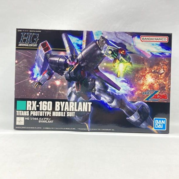 中古】ｶﾞﾝﾀﾞﾑ）バンダイ 1/144 HGUC RX-160 バイアラン 開封品 機動