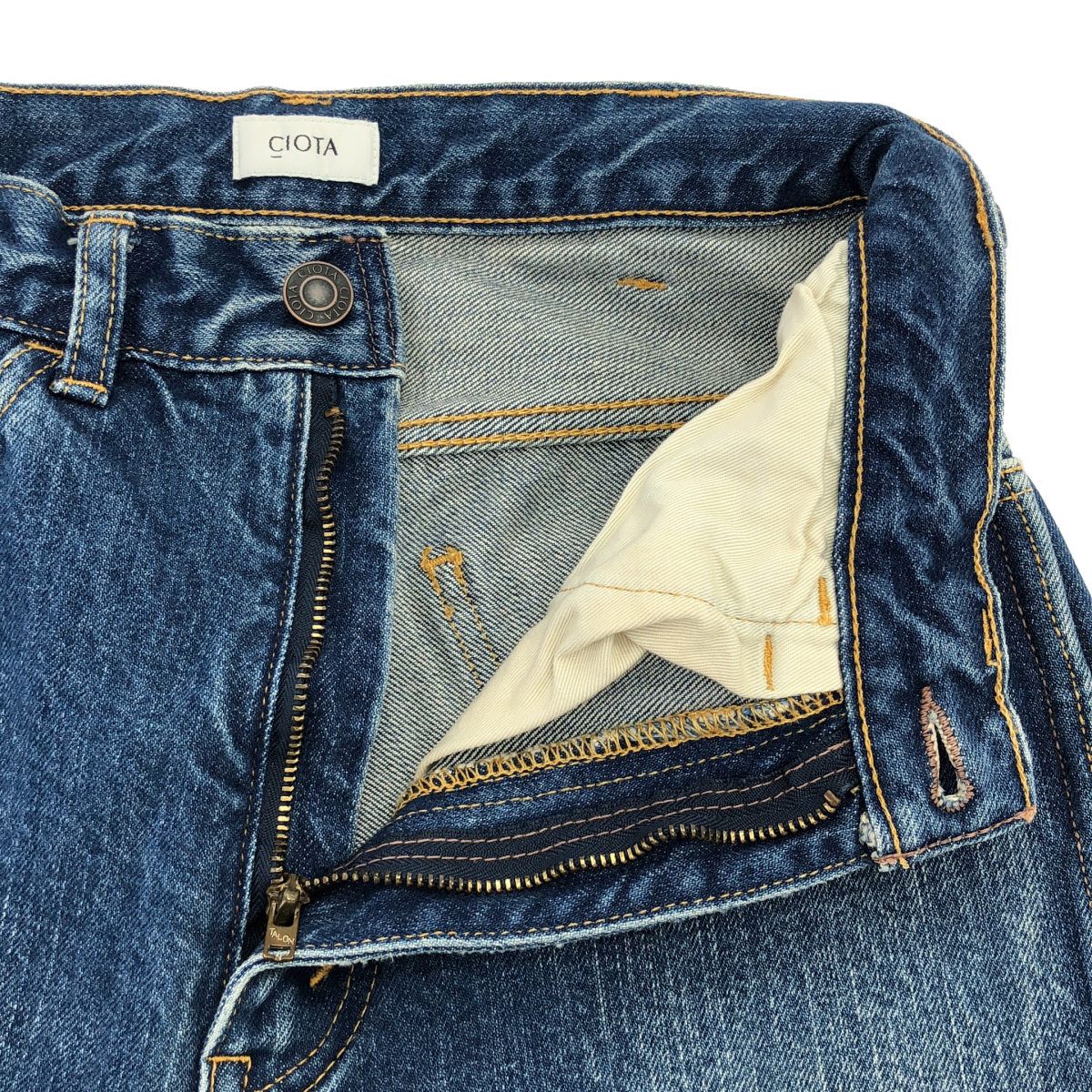 CIOTA シオタ SLIM 5 POCKET PANTS スリムデニムパンツ PTLM-23SL-PI 