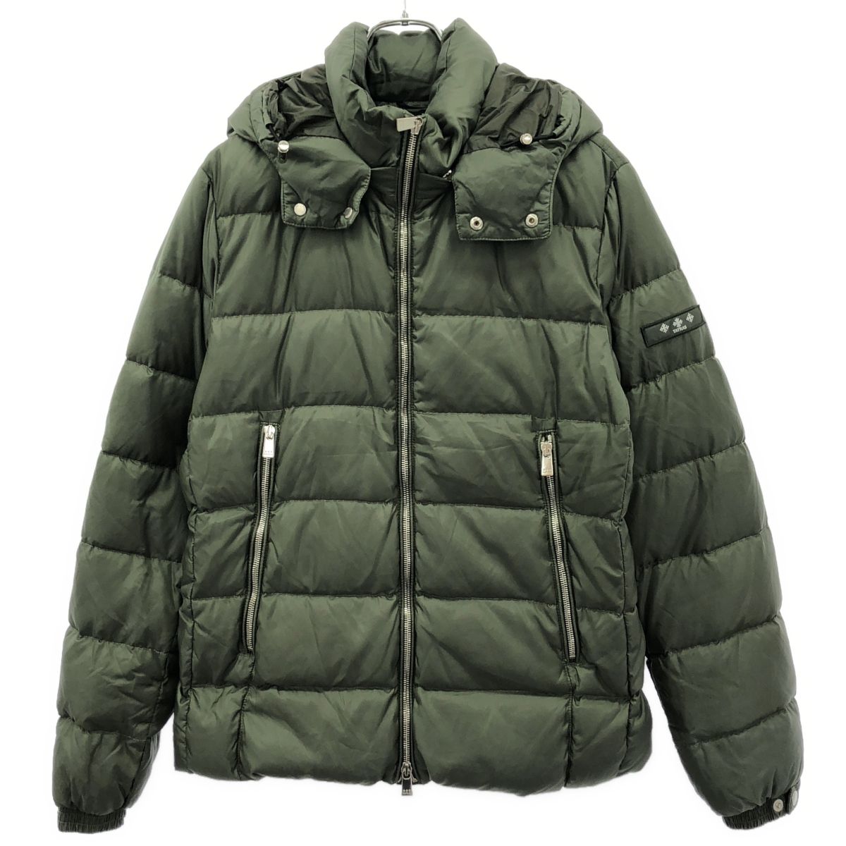 【美品】TATRAS ダウンジャケット ロング オリーブグリーン　M TATRAS タトラス 22AW DOMIZIANO ドミツァーノ ダウンジャケット