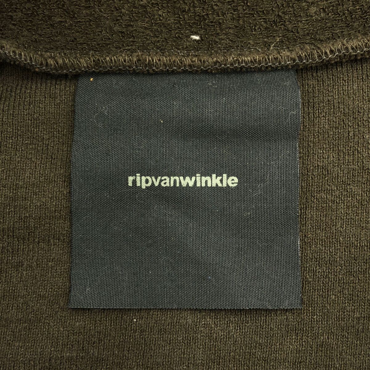 ripvanwinkle リップヴァンウインクル ジップアップパーカー RM-2020