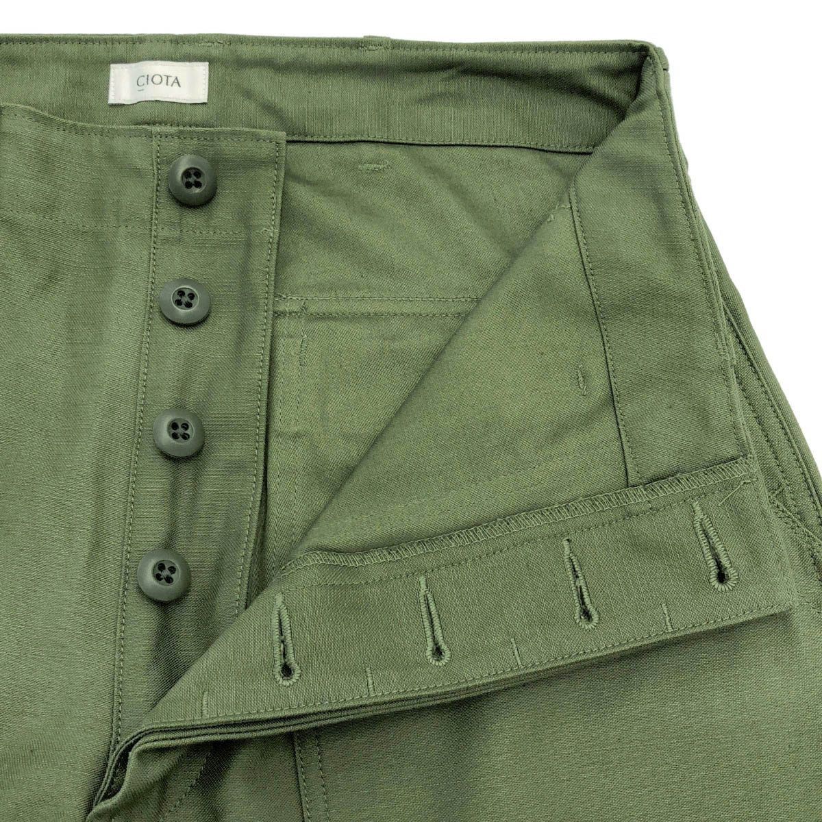CIOTA シオタ BAKER PANTS WIDE STRAIGHT ベイカーパンツ PTLM-152
