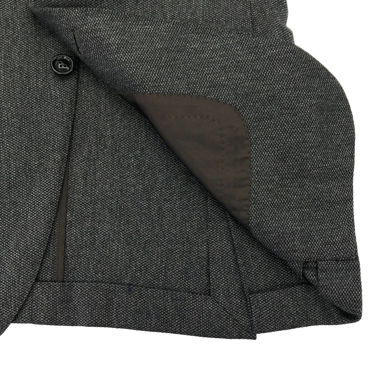 ERMENEGILDO ZEGNA ゼニア カシミヤ テーラードジャケット 44 Ermenegildo Zegna エルメネジルド ゼニア シルクカシミヤテーラード
