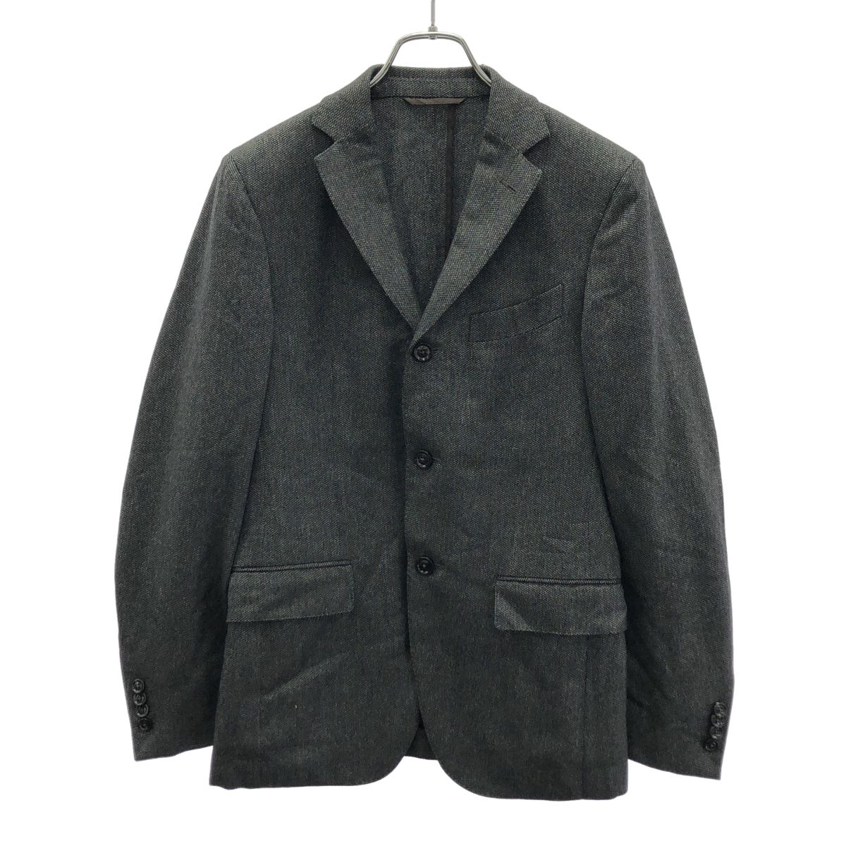 ERMENEGILDO ZEGNA ゼニア カシミヤ テーラードジャケット 44 Ermenegildo Zegna エルメネジルド ゼニア シルクカシミヤテーラード