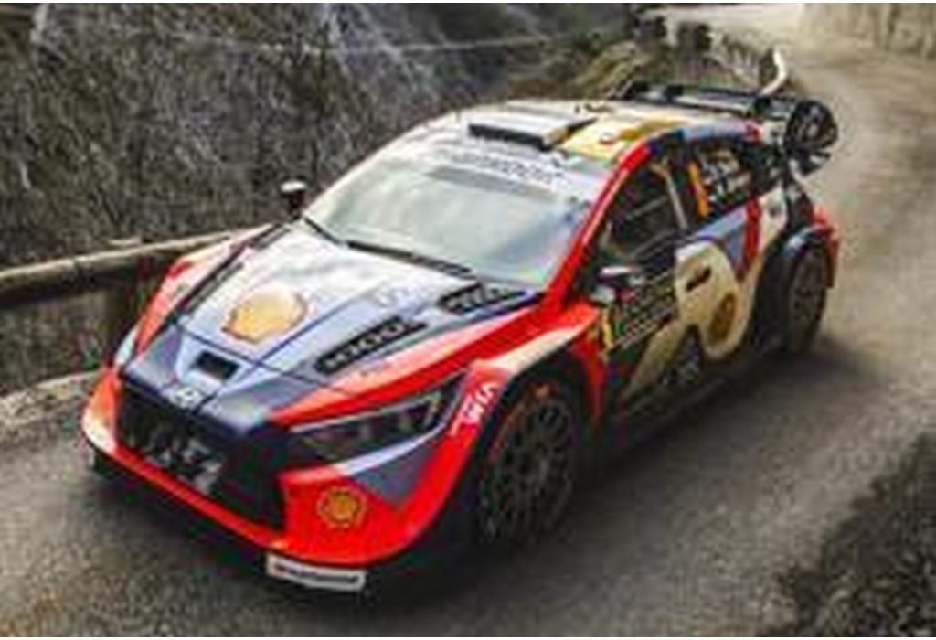 【新品】ミニカー 1/43 Hyundai i20N Rally1 Rally Monte Carlo 2025 O. Tanak - M. Jarveoja #8 [S6908]