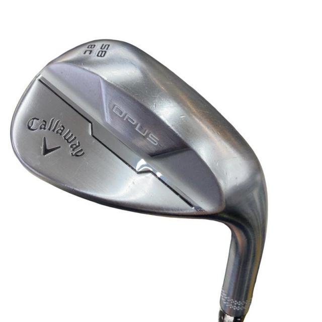 【中古】 キャロウェイ OPUS クロム 58°/08°C ウェッジ WG NS PRO MODUS3 TOUR115 (フレックスS) メンズ 男性用 右利き 右用 Cランク ゴルフクラブ