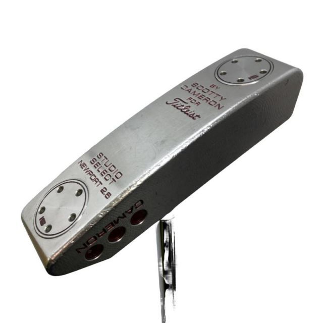 【中古】 タイトリスト SCOTTY CAMERON STUDIO SELECT NEWPORT 2.6 34インチ(15g) パター PT スチール (フレックスその他) メンズ 男性用 右利き 右用 Cランク ゴルフクラブ