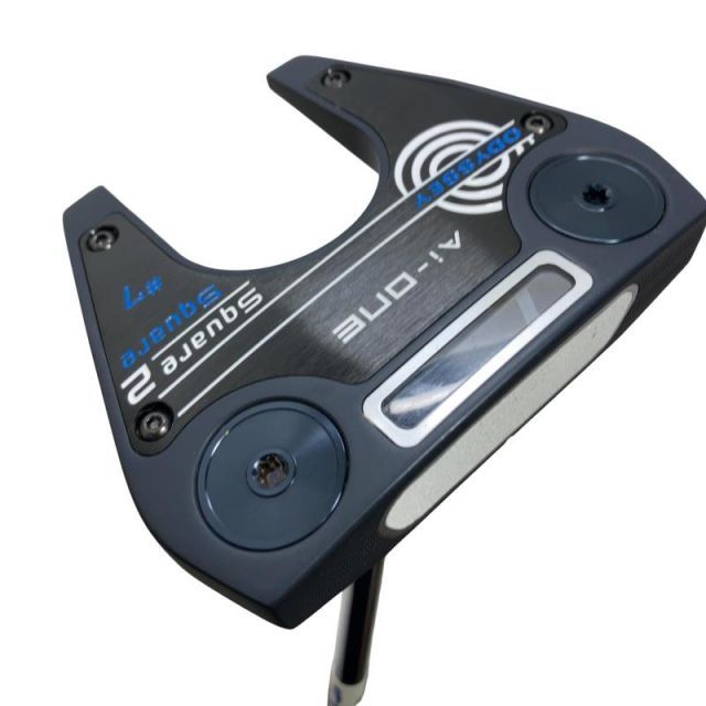 【中古】 オデッセイ Ai-ONE SQUARE 2 SQUARE #7 34インチ パター PT STROKE LAB 90 スチール (フレックスその他) メンズ 男性用 右利き 右用 Cランク ゴルフクラブ