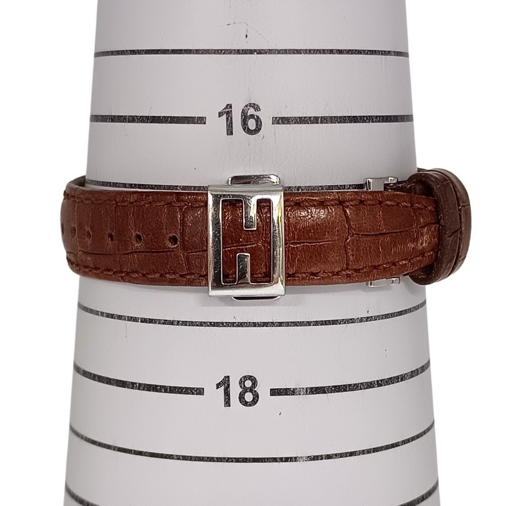 FENDI フェンディ 7600L ズッカ柄 リバーシブル クォーツ レディース