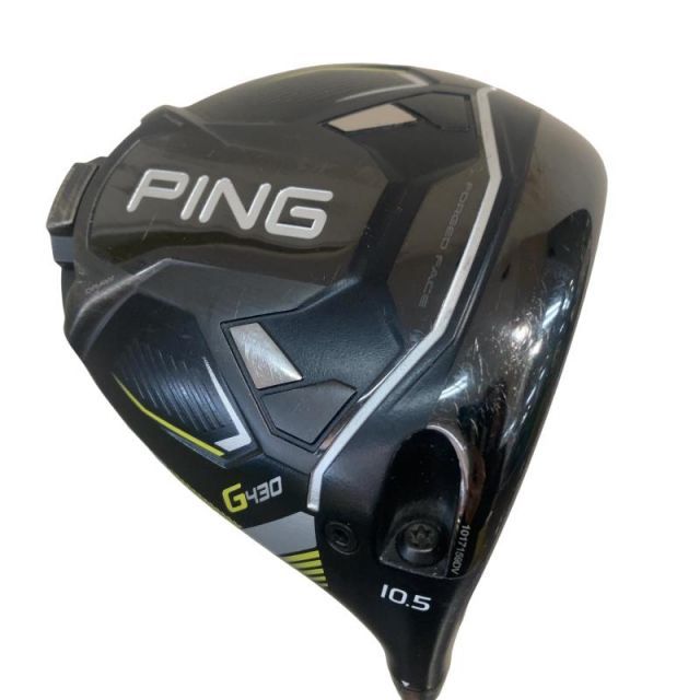 【中古】 ピン G430 MAX 10.5° ドライバー DR ALTA J CB BLACK(DR) (フレックスS) メンズ 男性用 右利き 右用 Cランク ゴルフクラブ