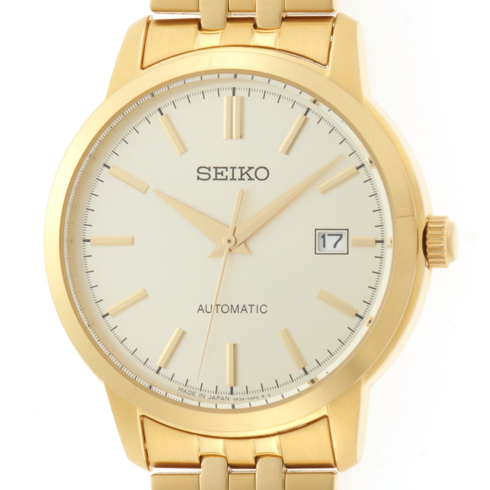 SEIKO セイコー セイコーセレクション Sシリーズ SCVE062 腕時計 GP GP/ステンレス ゴールド文字盤 自動巻き メンズ 2026年3月正規品【中古】472