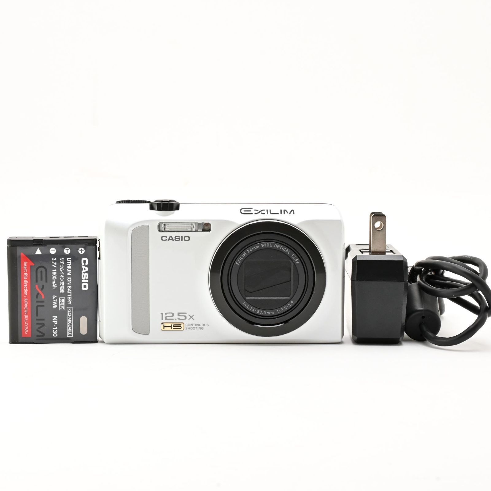 □ 美品 □ CASIO EXILIM EX-ZR200 《液晶保護フィルム貼付け済み