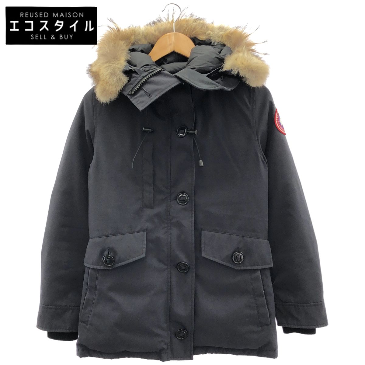 CANADA GOOSE カナダグース 2300JL ブラック CHARLOTTE PARKA
