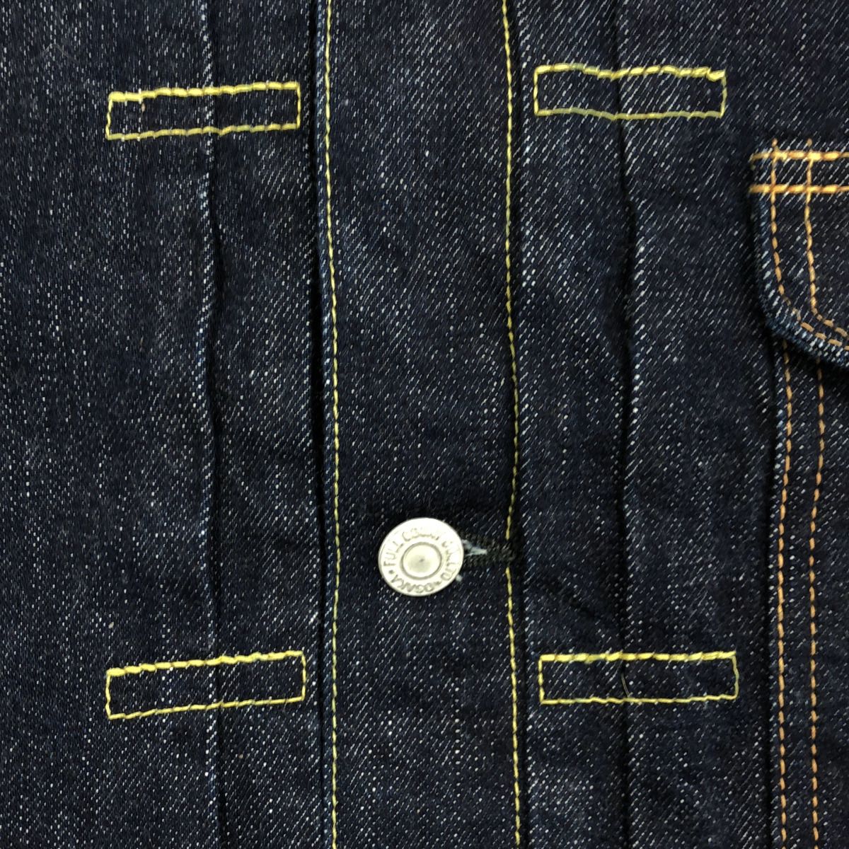 FULLCOUNT　フルカウント　2107W インディゴ Type1 Denim Jacket 13.7oz(One Wash)　40