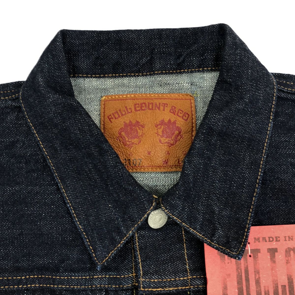 FULLCOUNT　フルカウント　2107W インディゴ Type1 Denim Jacket 13.7oz(One Wash)　40