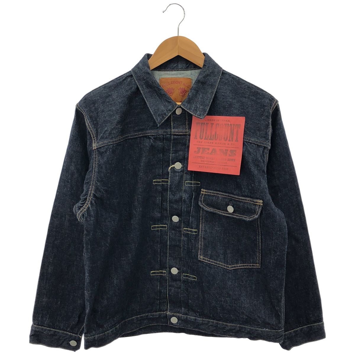 FULLCOUNT　フルカウント　2107W インディゴ Type1 Denim Jacket 13.7oz(One Wash)　40