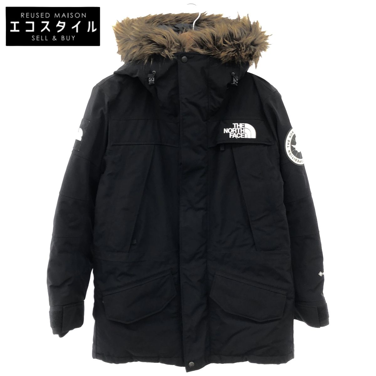 THE NORTH FACE　ノースフェイス　ND91807 ブラック アンタークティカパーカ　S
