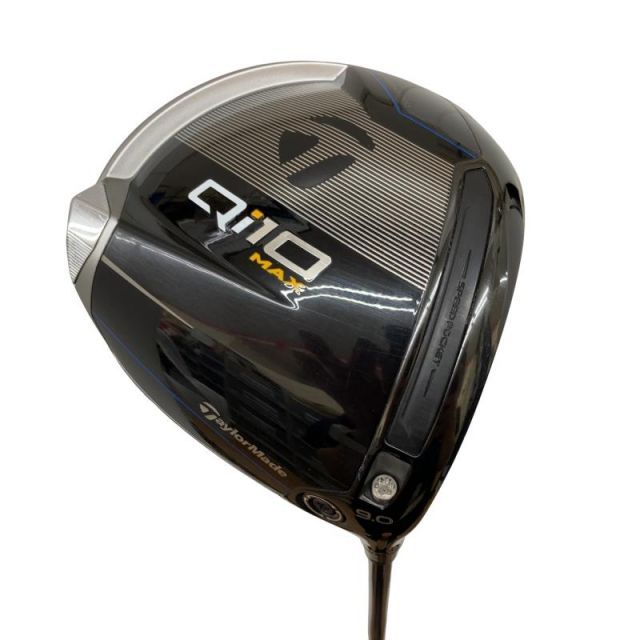 【中古】 テーラーメイド Qi10 MAX 9° ドライバー DR Diamana BLUE TM50(Qi10 DR) (フレックスSR) メンズ 男性用 右利き 右用 Cランク ゴルフクラブ