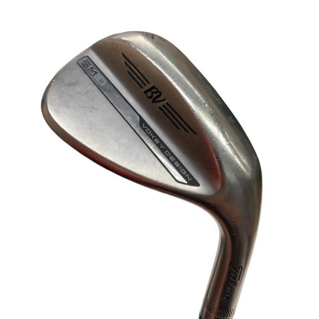 【中古】 タイトリスト VOKEY SPIN MILLED SM10 RAW 54°/10°S USA ウェッジ WG 純正特注シャフト (フレックスS) メンズ 男性用 右利き 右用 Cランク ゴルフクラブ