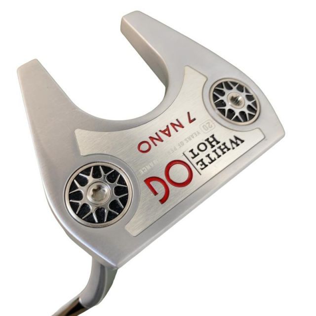 【中古】 オデッセイ WHITE HOT OG #7 NANO 33インチ パター PT スチール (フレックスその他) メンズ 男性用 右利き 右用 Bランク ゴルフクラブ 17,996円