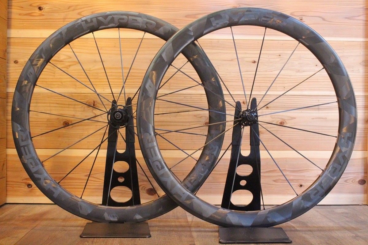 ウィンスペース WINSPACE ルンハイパー LUN HYPER 50 RIM カーボン チューブレス ホイールセット シマノ12S/11S 幅19C 【名古屋店】