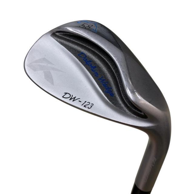 【中古】 キャスコ Dolphin Wedge DW-123 シルバー 58° ウェッジ WG NS PRO 950GH neo (フレックスその他) メンズ 男性用 右利き 右用 Cランク ゴルフクラブ
