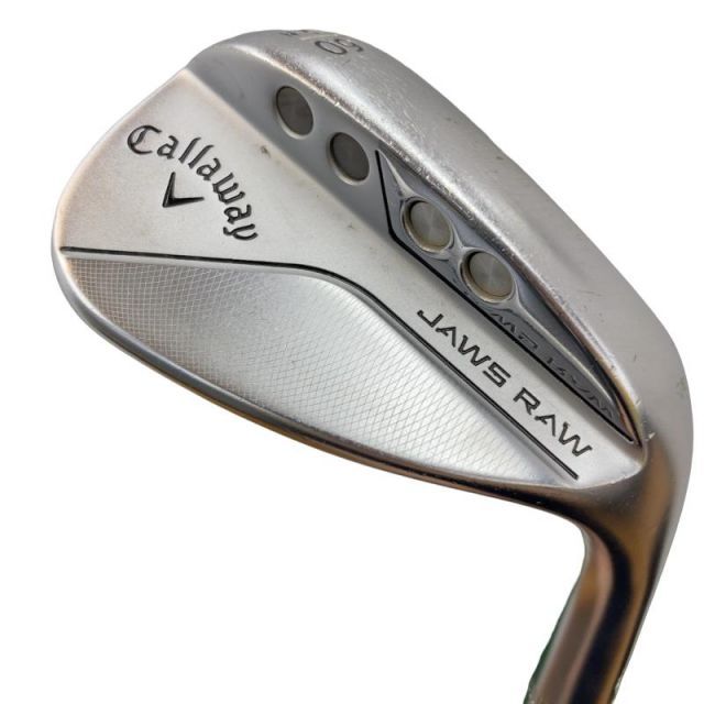 【中古】 キャロウェイ JAWS RAW クロムメッキ 60°/12°W ウェッジ WG Dynamic Gold (フレックスS) メンズ 男性用 右利き 右用 Cランク ゴルフクラブ