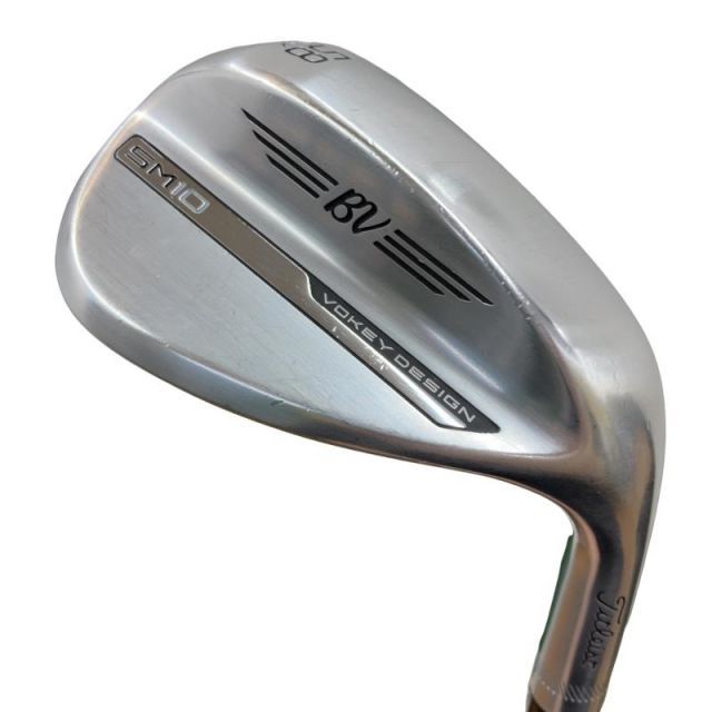 【中古】 タイトリスト VOKEY SPIN MILLED SM10 ツアークロム 58°/14°K ウェッジ WG Dynamic Gold (フレックスS) メンズ 男性用 右利き 右用 Cランク ゴルフクラブ