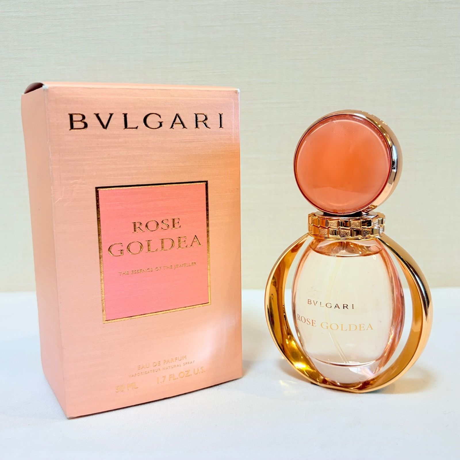 新品 BVLGARI ROSE GOLDEA eau de parfum ブルガリ ローズゴルデア
